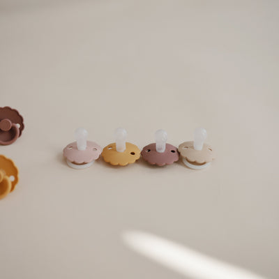 FRIGG Daisy Silicone Pacifier – SilkySoft™ Medical Grade Silicone
