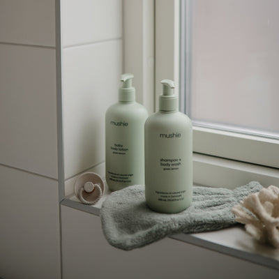 Mushie Shampoo & Body Wash – Gentle Baby Hair & Skin Wash