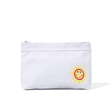 California Baby Durable Cotton Zipper Pouch