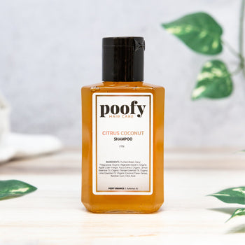 Poofy Organics Citrus Coconut Shampoo – Travel Size, 2 oz