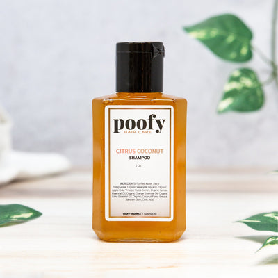 Poofy Organics Citrus Coconut Shampoo – Travel Size, 2 oz