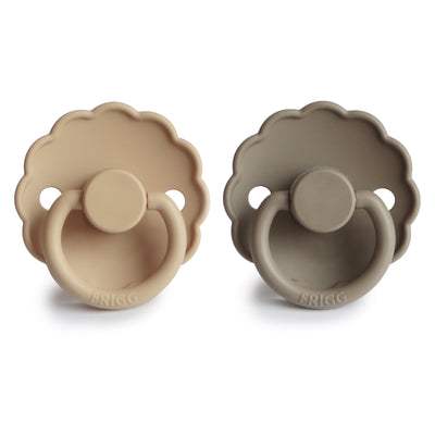 FRIGG Daisy Silicone Pacifier – SilkySoft™ Medical Grade Silicone