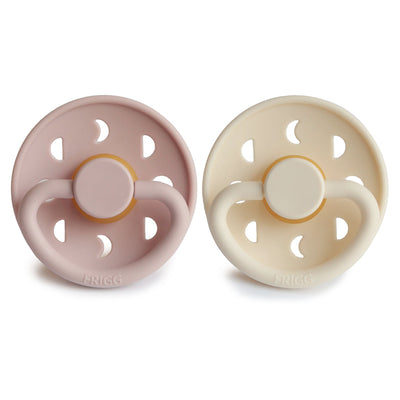 FRIGG Moon Rubber Pacifier – Natural Latex Baby Pacifier