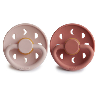 FRIGG Moon Rubber Pacifier – Natural Latex Baby Pacifier