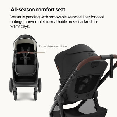 Momp ush Ultimate 3 All-Terrain Stroller for Newborn to Toddler