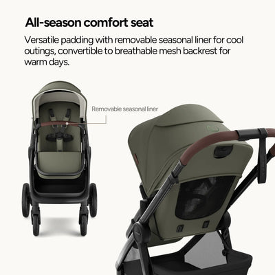 Momp ush Ultimate 3 All-Terrain Stroller for Newborn to Toddler