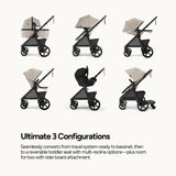 Momp ush Ultimate 3 All-Terrain Stroller for Newborn to Toddler