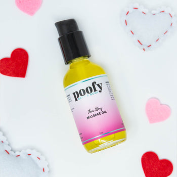 Poofy Organics Their Story Massage Oil, 2 oz
