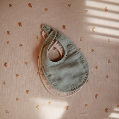 Organic Cotton Muslin Baby Bib