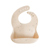 Mushie Silicone Baby Bib – Adjustable Catch-All Bib