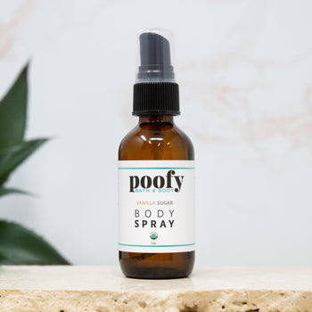 Poofy Organics Vanilla Sugar Body Spray