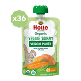 Holle Baby Food Pouches - Organic Veggie Puree - Veggie Bunny