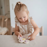 Mushie Flower Press Toy – Sensory Pop Toy for Babies