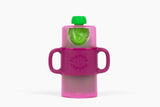 KiddyTrek 4-in-1 Sip & Snack Set – Food Pouch, Juice Box, Sippy & Snack Cup Holder