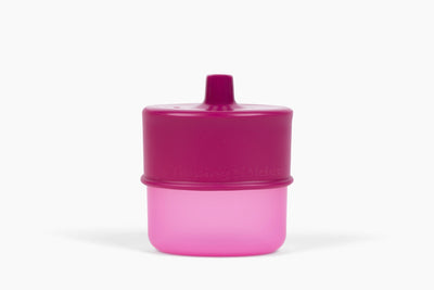 KiddyTrek 4-in-1 Sip & Snack Set – Food Pouch, Juice Box, Sippy & Snack Cup Holder