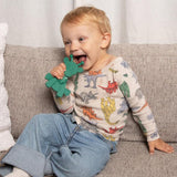 Dibly Green Dinosaur Teether