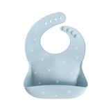 Mushie Silicone Baby Bib – Adjustable Catch-All Bib