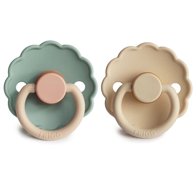 FRIGG Daisy Rubber Pacifier – Natural Latex Baby Pacifier