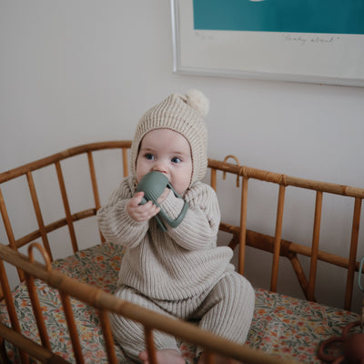 No-Drop Silicone Baby Teether