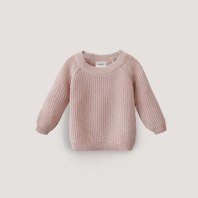 Organic Chunky Knit Baby Sweater