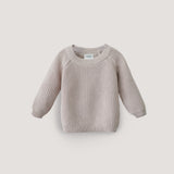Organic Chunky Knit Baby Sweater