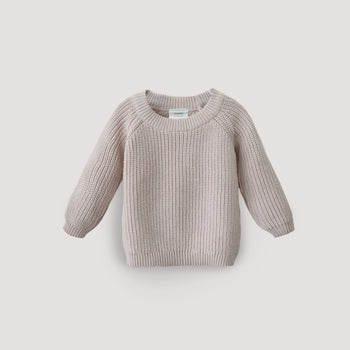 Organic Chunky Knit Baby Sweater
