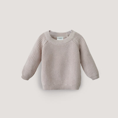 Organic Chunky Knit Baby Sweater