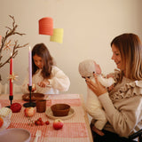 Mushie Round Dinnerware Plates – Non-Toxic Baby Plate Set