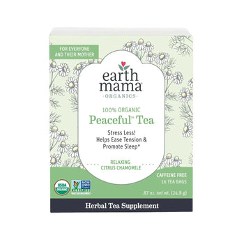 Earth Mama Organic Peaceful Tea (10-271) - Euromallusa