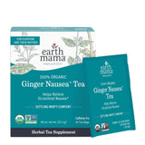 Earth Mama Organics Ginger Nausea Tea (10-211) - Euromallusa