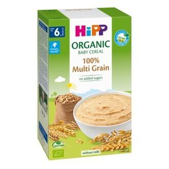 HiPP 100% Multi Grain Organic Baby Cereal 200 G (30405) - Euromallusa