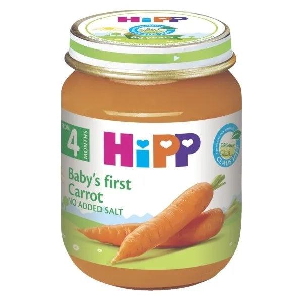 HiPP Baby’s First Carrot Puree 125G (4010) - Euromallusa