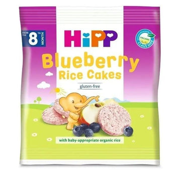 HiPP Blueberry Rice Cakes 30G (3569) - Euromallusa