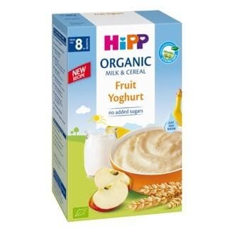 HiPP Fruit Yoghurt Organic Milk & Cereal 250g (3311-02) - Euromallusa