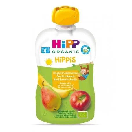 HiPP Hippis Apple Pear Banana Puree 100G (8520) - Euromallusa