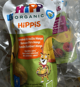HiPP Hippis Banana Pear Mango Puree 100g (8523) - Euromallusa