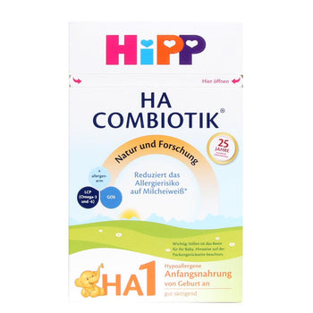 HIPP Hypoallergenic (HA) combiotik HA1 milk powder (600g)- German - Euromallusa