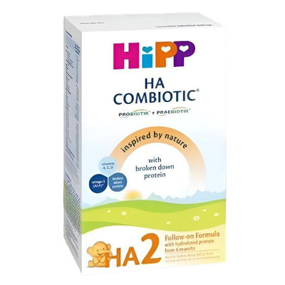 HIPP Hypoallergenic (HA) combiotik HA2 milk powder (350g) - Euromallusa