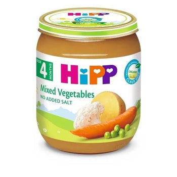 HiPP Mixed Vegetable Puree 125G (4013) - Euromallusa
