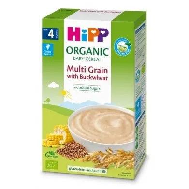 HiPP Multi Grain With Buckwheat Organic Baby Cereal 200G (30407) - Euromallusa