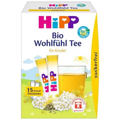 HiPP Organic Tea for Well-Being (15 Portions) 5.4 g - Euromallusa