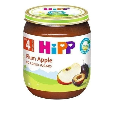 HiPP Plum Apple Puree 125G (4204) - Euromallusa