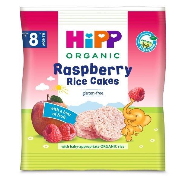 HiPP Raspberry Rice Cakes 30G (3556) - Euromallusa