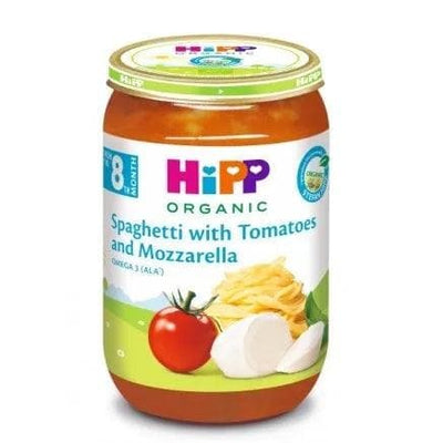 HiPP Spaghetti With Tomatoes And Mozzarella 220G (6400) - Euromallusa