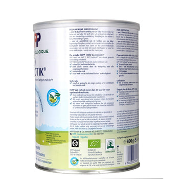 HiPP Stage 1 Combiotic Follow-on Infant Milk Formula (800g)- Dutch - Euromallusa