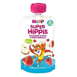 HiPP Super Hippis Apples, Raspberries, Pomegranates And Malpighia Puree 100 G(842502) - Euromallusa