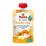 Holle Banana Lama – Pouch Banana, Apple, Mango & Apricot 100 G (150604) - Euromallusa