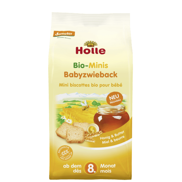Holle Organic-Baby Mini-Rusks 100g (135912) - Euromallusa