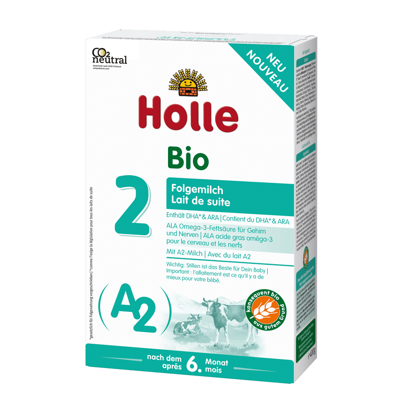 Holle Organic Infant Follow-On Formula 2 With A2 Milk 400 G - Euromallusa