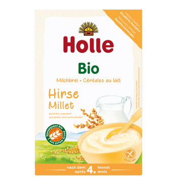 Holle Organic Milk Cereal with Millet 250g (110109) - Euromallusa